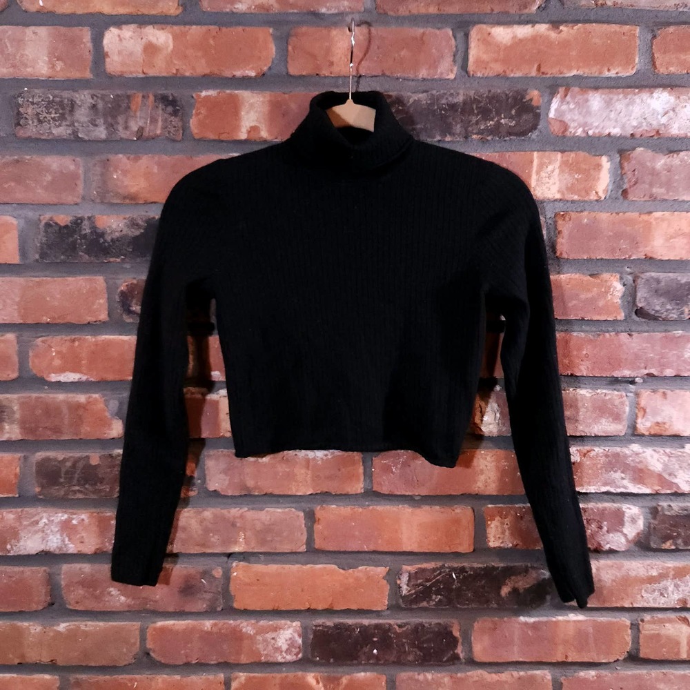 A.L.C. Black Turtleneck Sweater